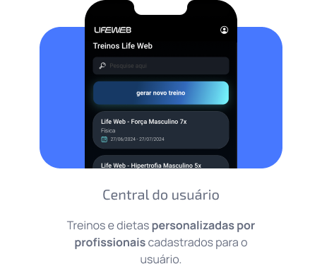 central do usuário